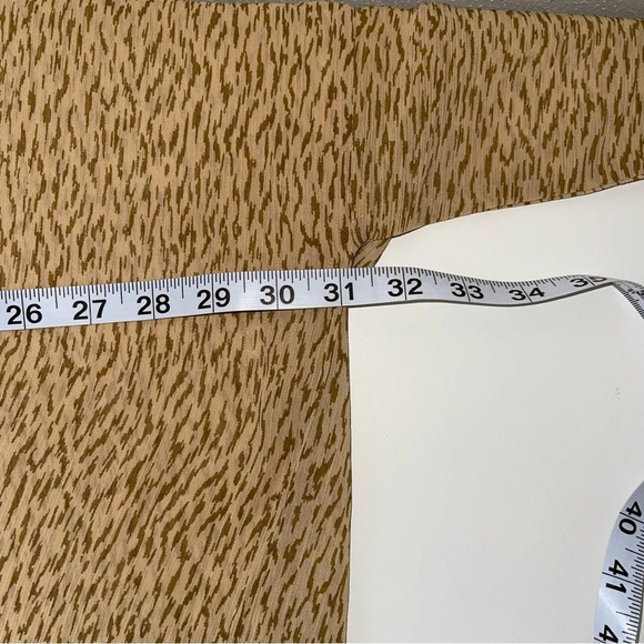 aerie Tan & Brown Animal Print Open Front Semi-sheer Kimono One Size Women’s - Picture 7 of 11